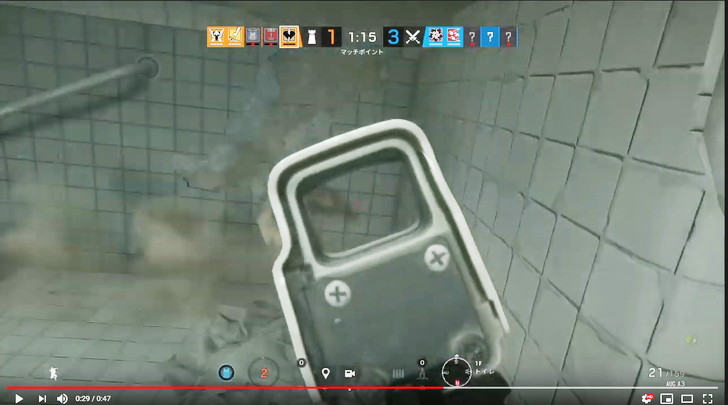 【R6S】今日のシージpart31（動画あり）【敵の神プレイに興奮！】：そして決め撃ち！