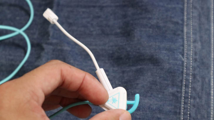 高性能マイクのクオリティが高い（しかも着脱可能）